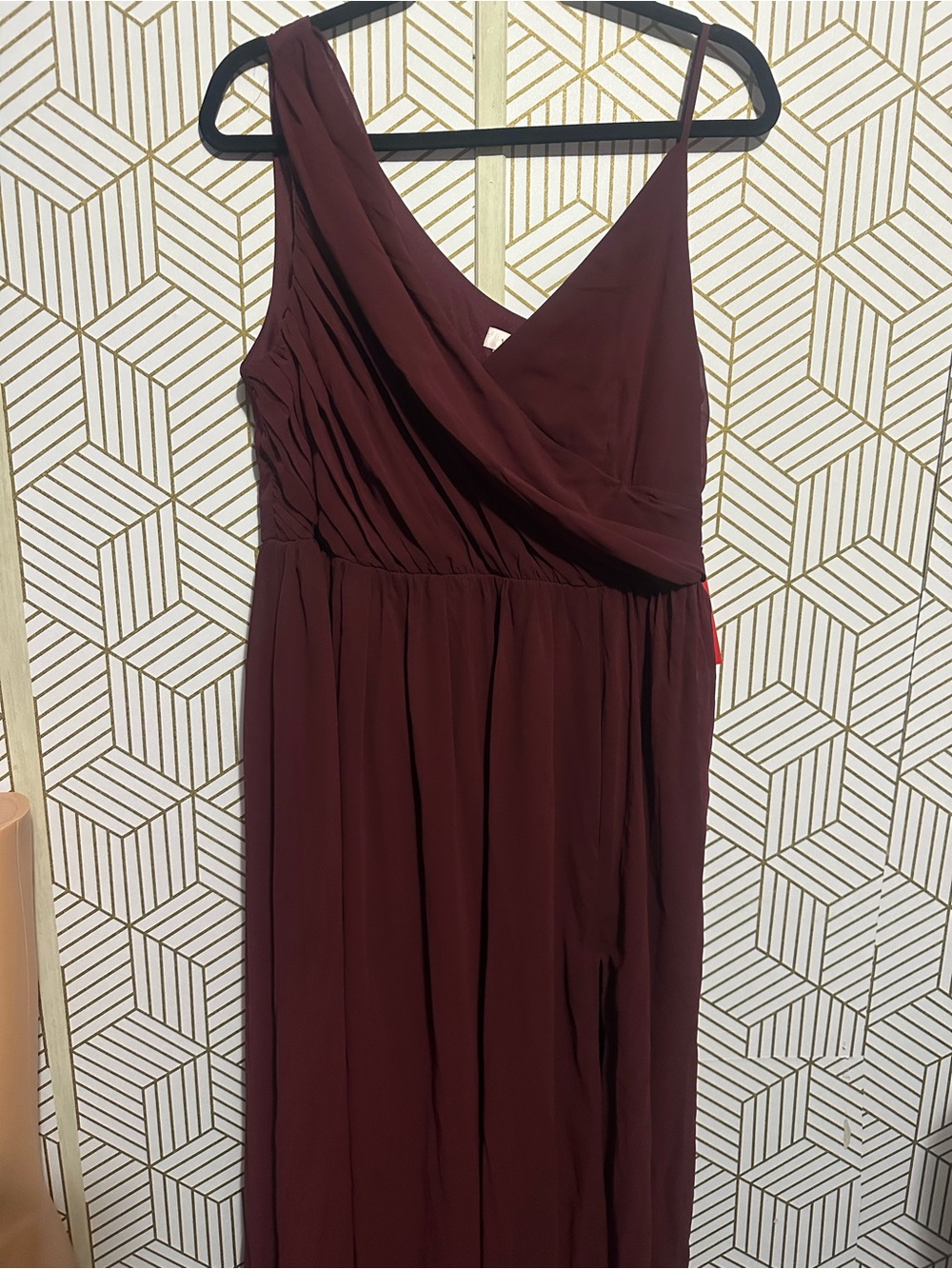Women's Burgundy Dress